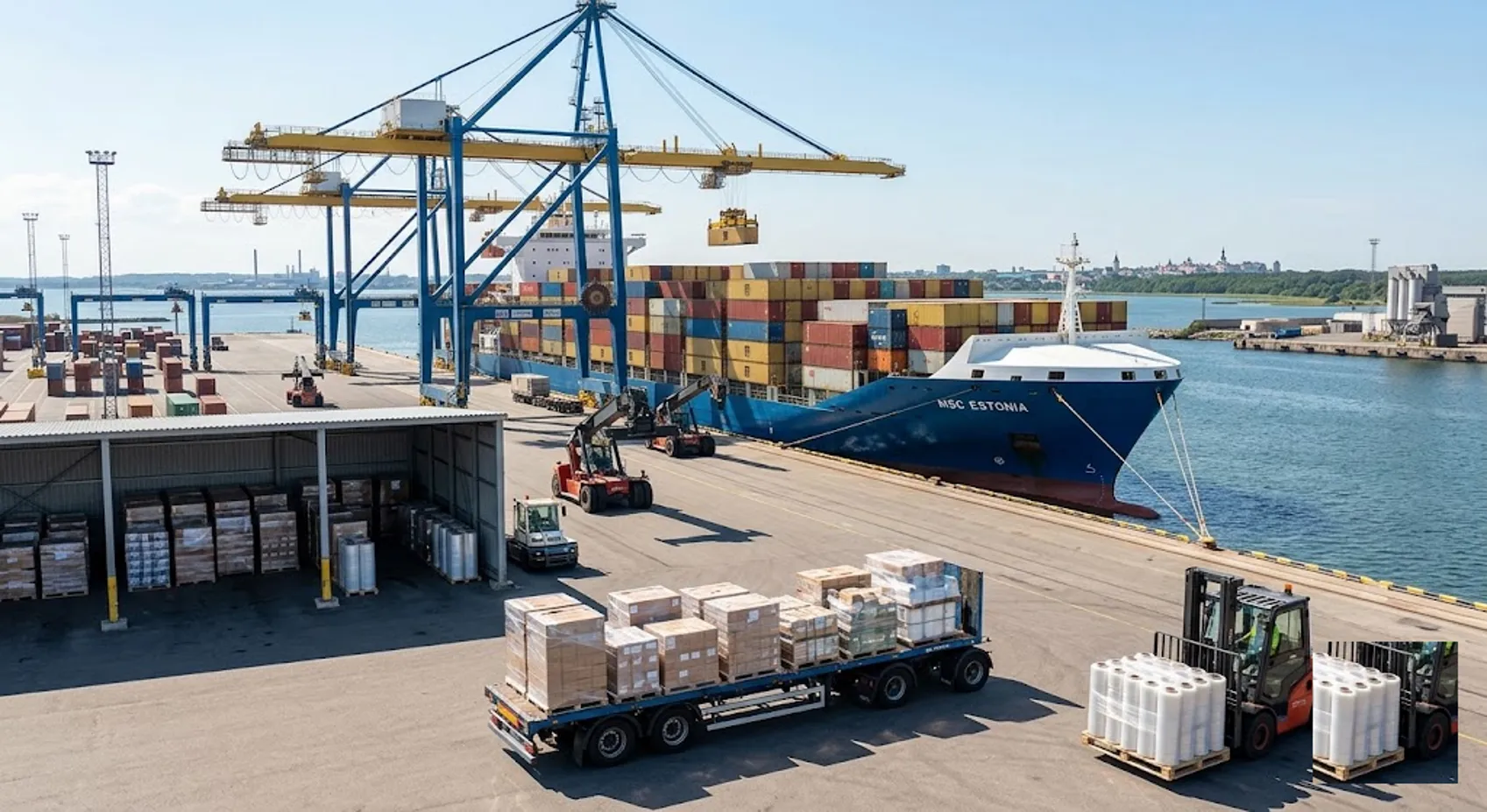 LLDPE Stretch Film Exporter Estonia — Greenstrix Supply